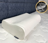 بالشت طبی مموری فوم مدل موج (سایز مدیوم با رویه اضافه)