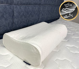 بالشت طبی مموری فوم مدل موج (سایز ایکس لارج با رویه اضافه)