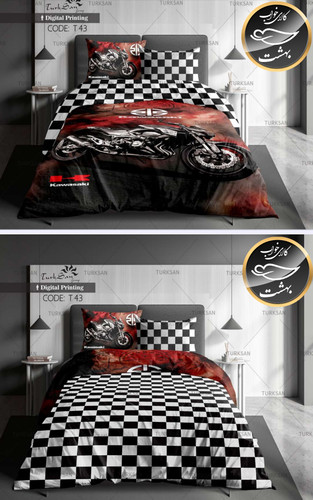 روتختی دورو یک نفره چهار تکه برند ترکسان کد T43