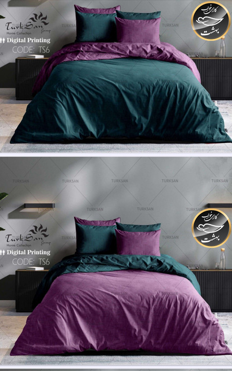 روتختی دورو یک نفره چهار تکه برند ترکسان کد TS6