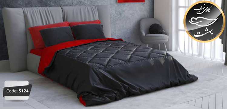 روتختی دورو یک نفره چهار تکه برند ترکسان کد S124