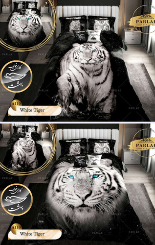 روتختی دورو طرح دار دونفره هشت تکه پارلاک برند ترکسان کد A110