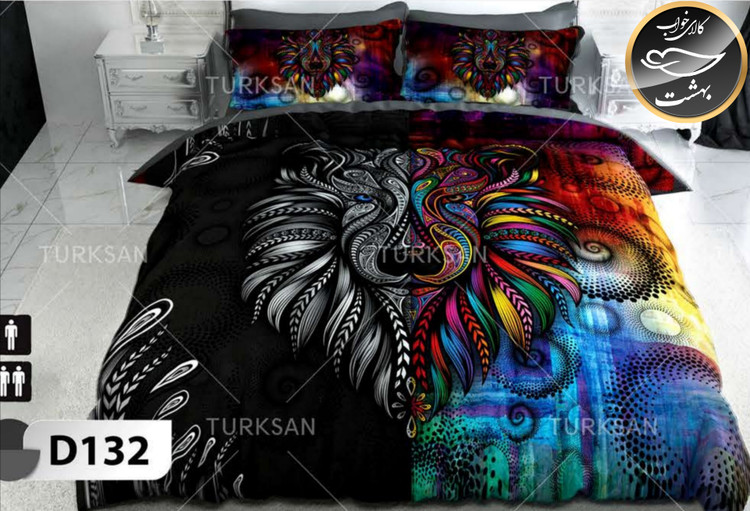 روتختی یک رو دونفره شش تکه برند ترکسان کد D132