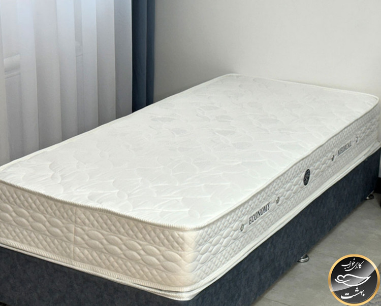 تشک مدیکال اقتصادی دو نفره سایز 160x200 سانتی متر بدون مموری فوم (فول طبی - بدون فنر)