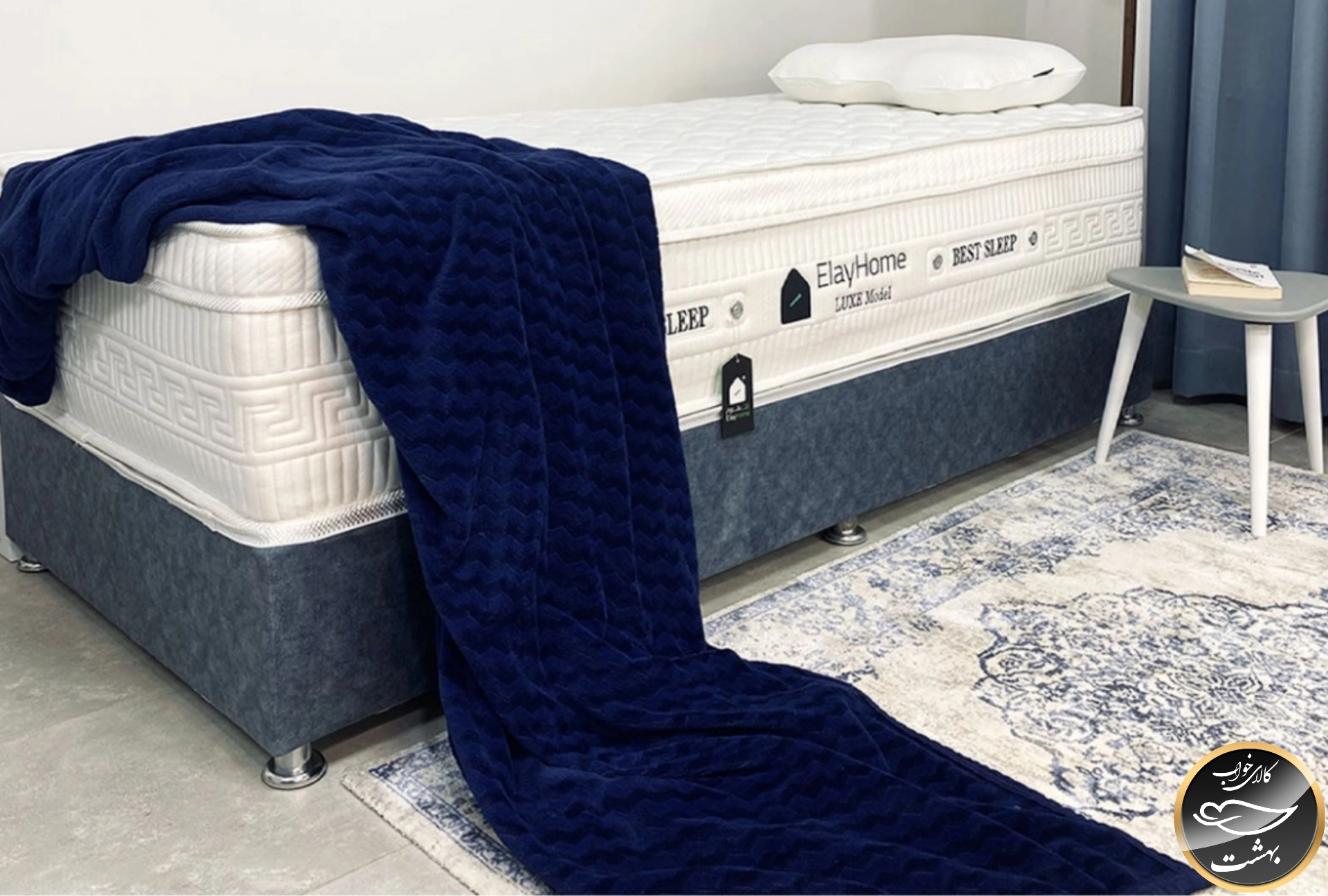 تشک طبی فنری لوکس یک نفره سایز ۱۲۰x۲۰۰ سانتی متر