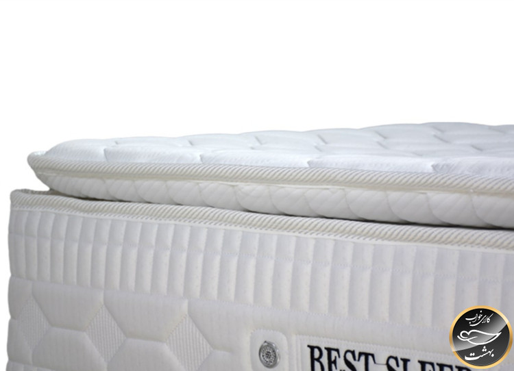 تشک کامفورت دو نفره سایز ۱۶۰x۲۰۰ سانتی متر (فنر میکرو متصل - فنر بافت هنیکل)