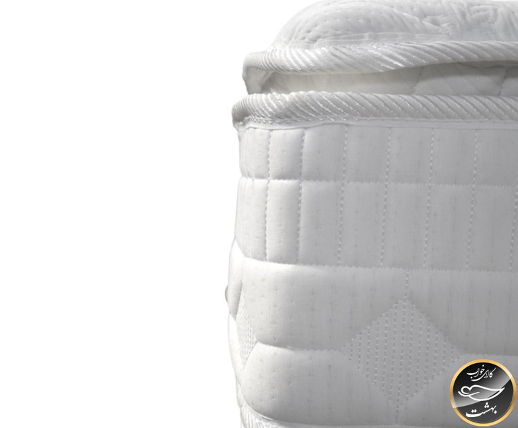 تشک کامفورت پلاس دو نفره سایز ۱۶۰x۲۰۰ سانتی متر (فنر میکرو متصل - فنر بافت هنیکل)