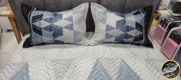 روتختی یک رو دونفره پنبه دوزی برند پرلا