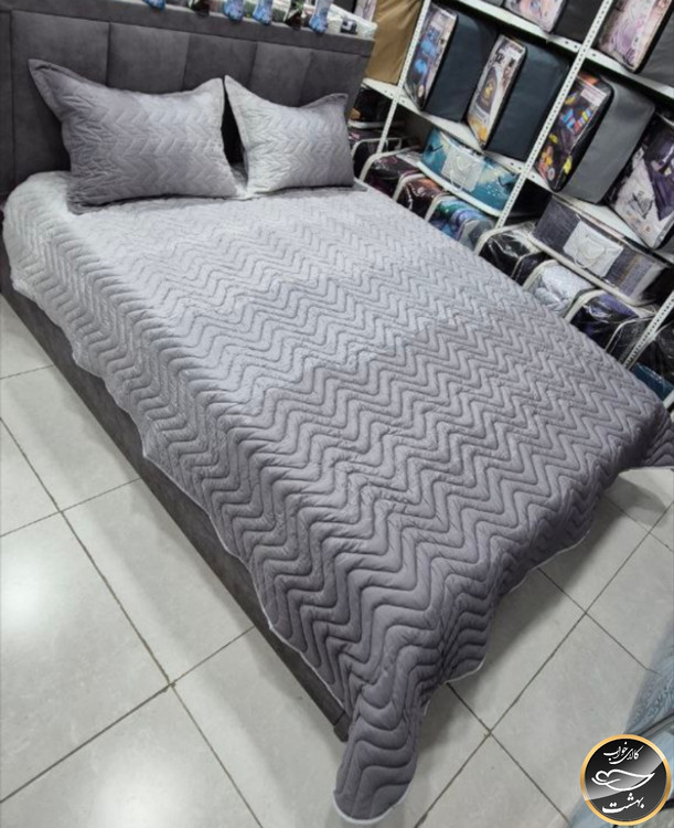 روتختی یک رو دونفره پنبه دوزی برند پرلا