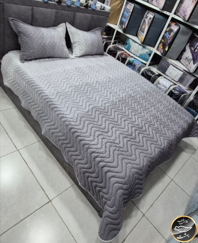 روتختی یک رو دونفره پنبه دوزی برند پرلا