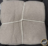 شال مبل ساده (قهوه ای روشن)