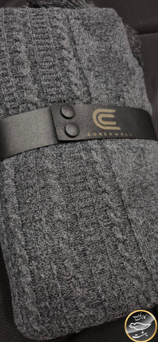 شال مبل طرح دار (خاکستری)