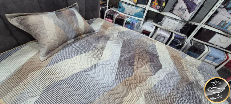 روتختی یک رو یک نفره پنبه دوزی برند پرلا