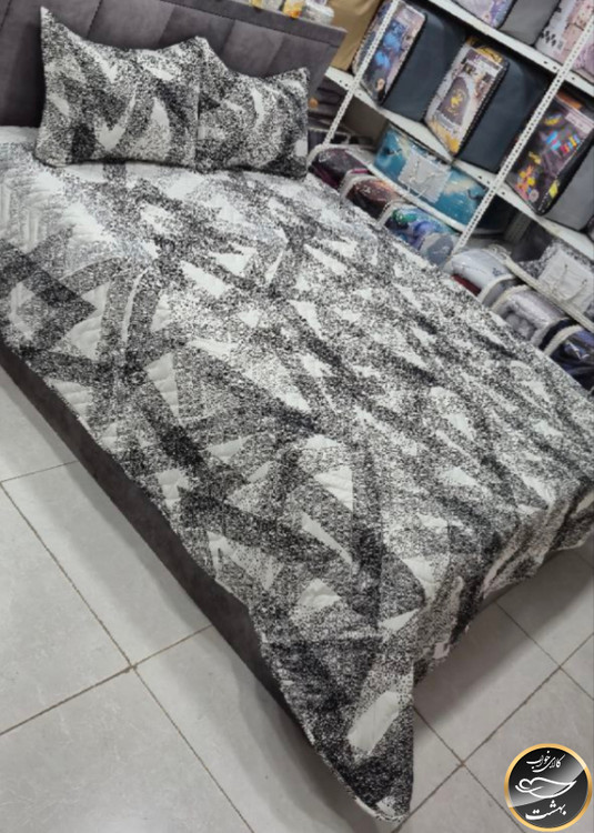 روتختی دو رو دونفره پنبه دوزی برند پرلا