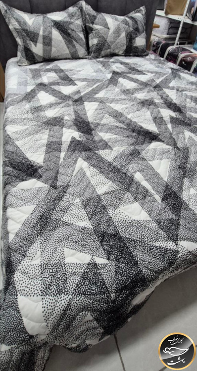 روتختی دو رو دونفره پنبه دوزی برند پرلا