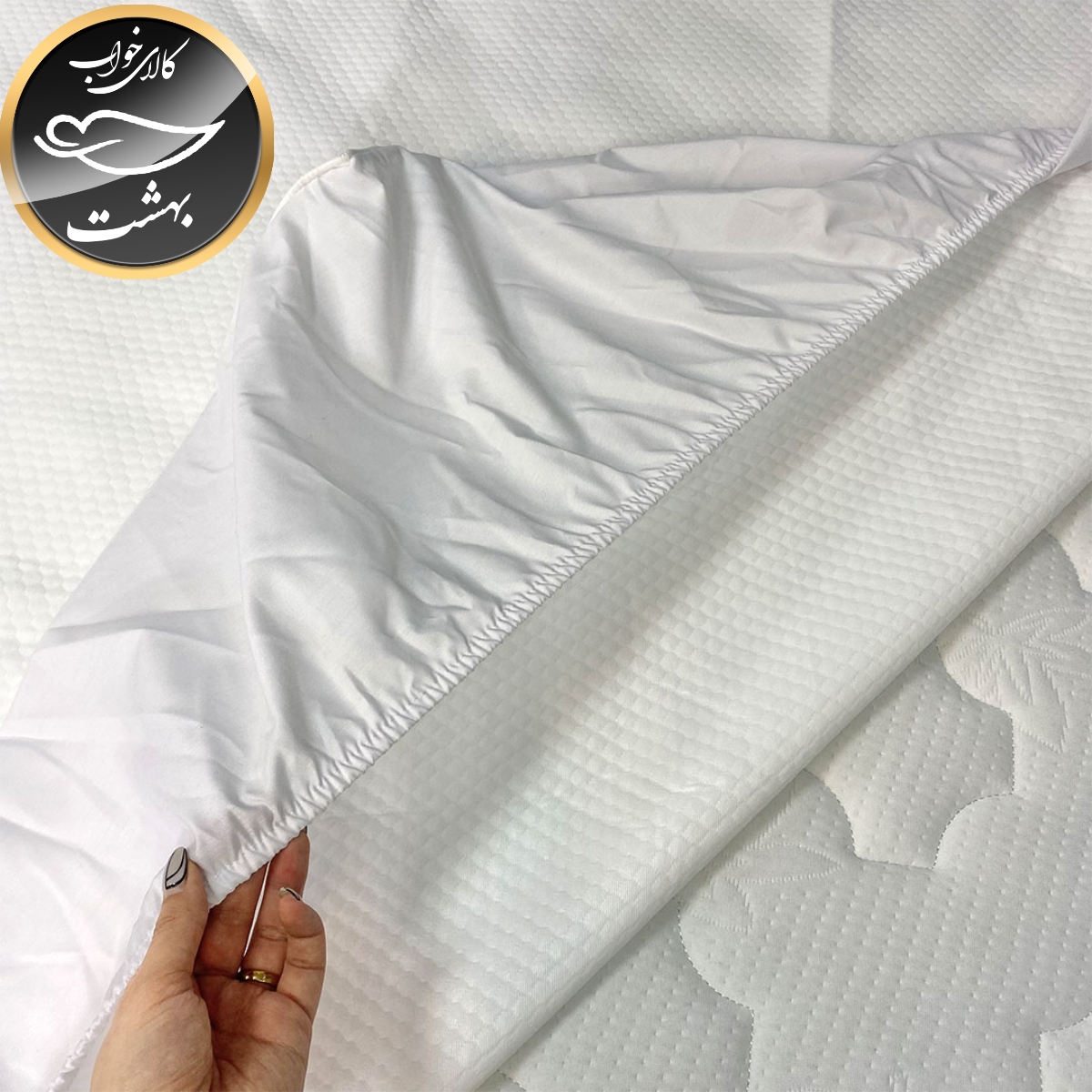 محافظ تشک ضد آب  ضخامت 10 سانت (سایز یک نفره - ۹۰x۲۰۰)