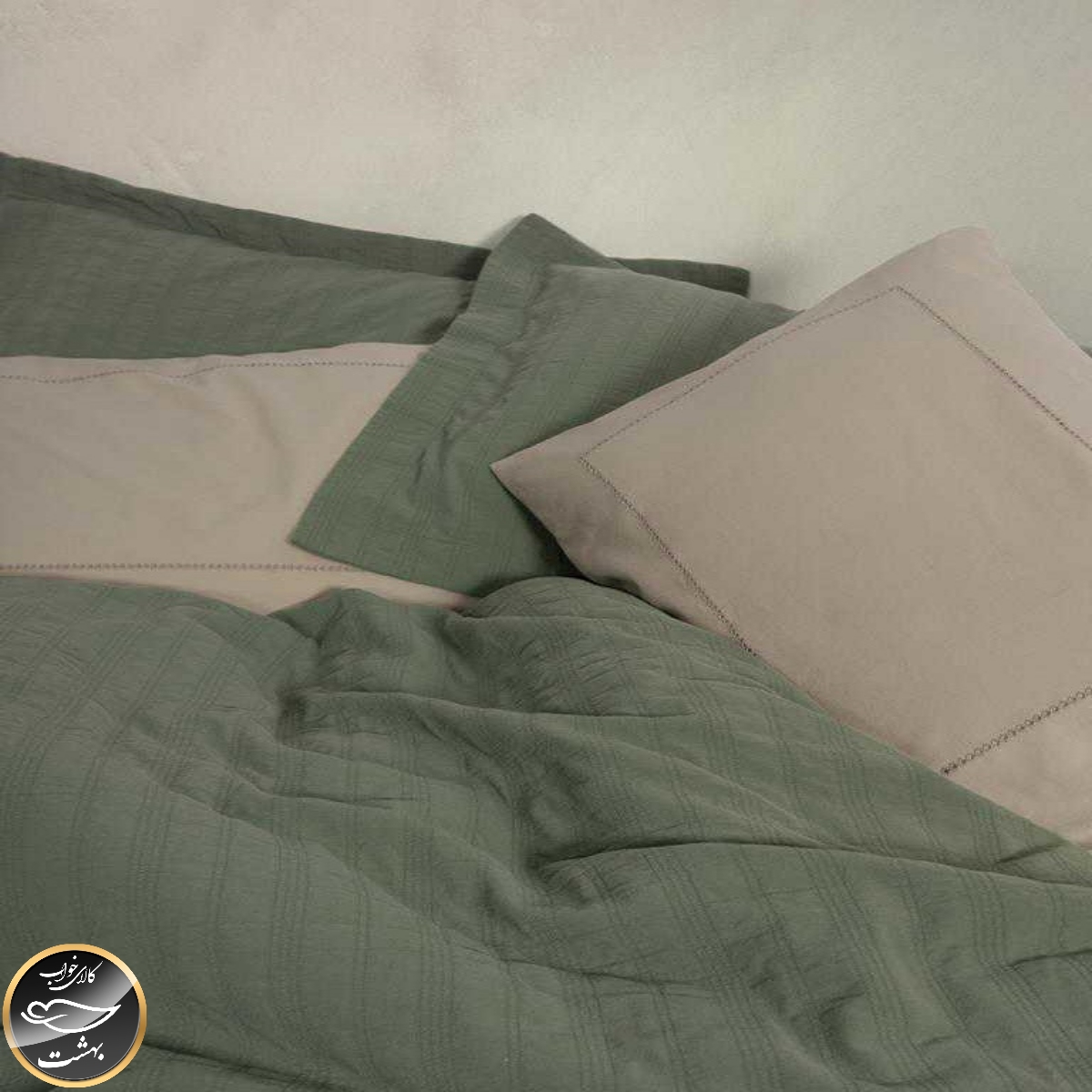 ست پیکه دونفره مدل Natura برند کوتون باکس ترک (سبز سدری)