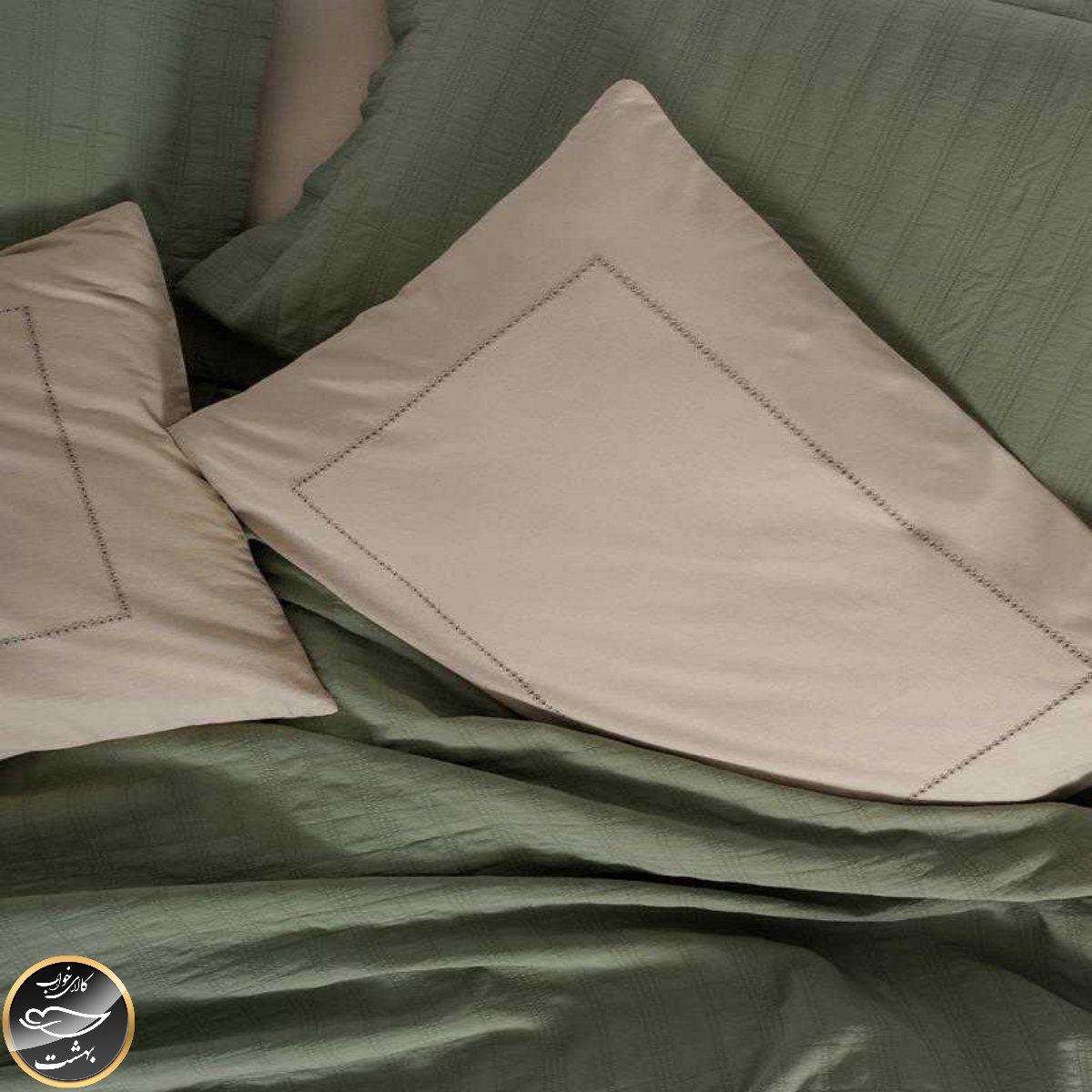 ست پیکه دونفره مدل Natura برند کوتون باکس ترک (سبز سدری)