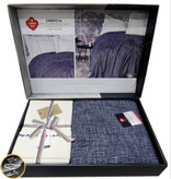 ست پیکه دونفره مدل Embrova برند کوتون باکس ترک (سرمه ای)