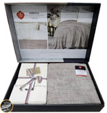 ست پیکه دونفره مدل Embrovaبرند کوتون باکس ترک (بژ)