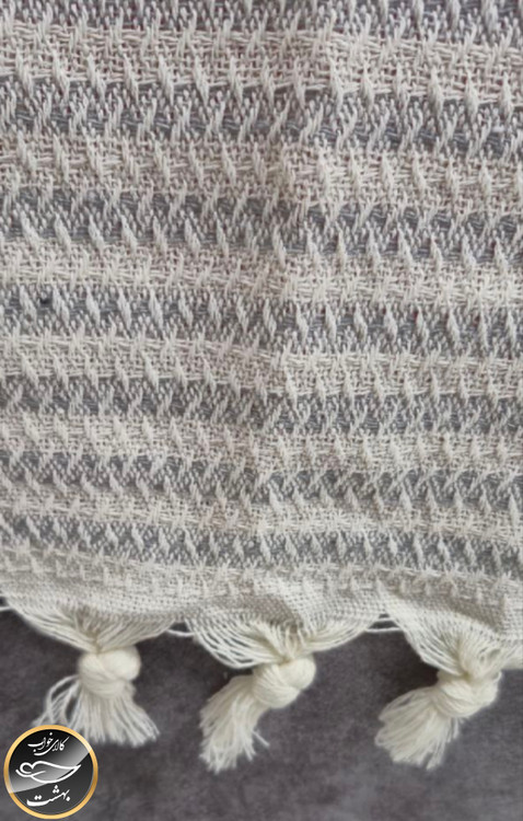 روتختی پیکه دونفره ترک (طوسی روشن - سفید)