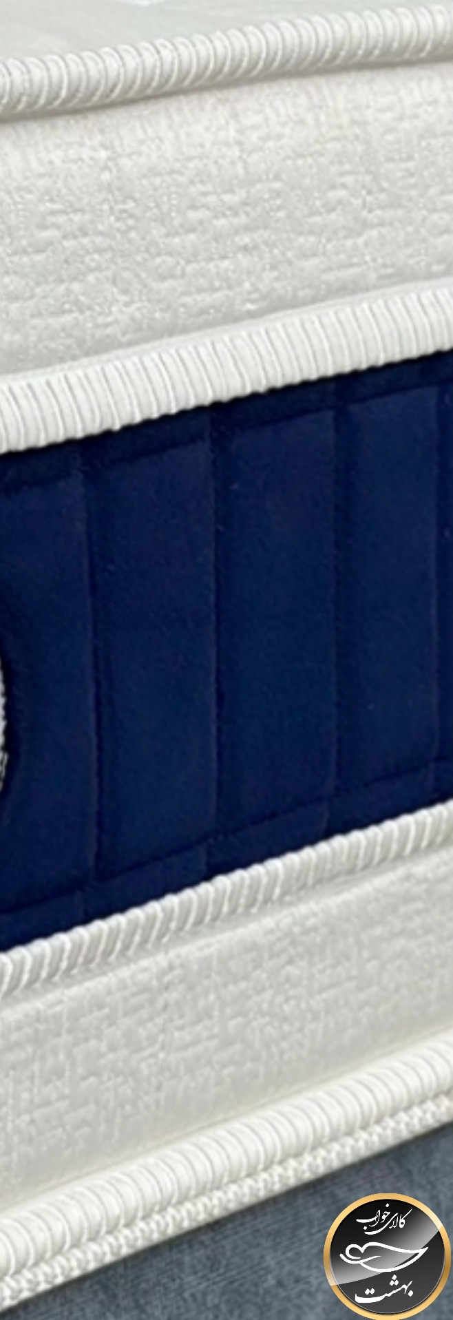 تشک تاپ مدیکال پلاس نرمی متوسط یک نفره نوجوان سایز 80x180 سانتی متر دارای مموری فوم (فول طبی - بدون فنر)