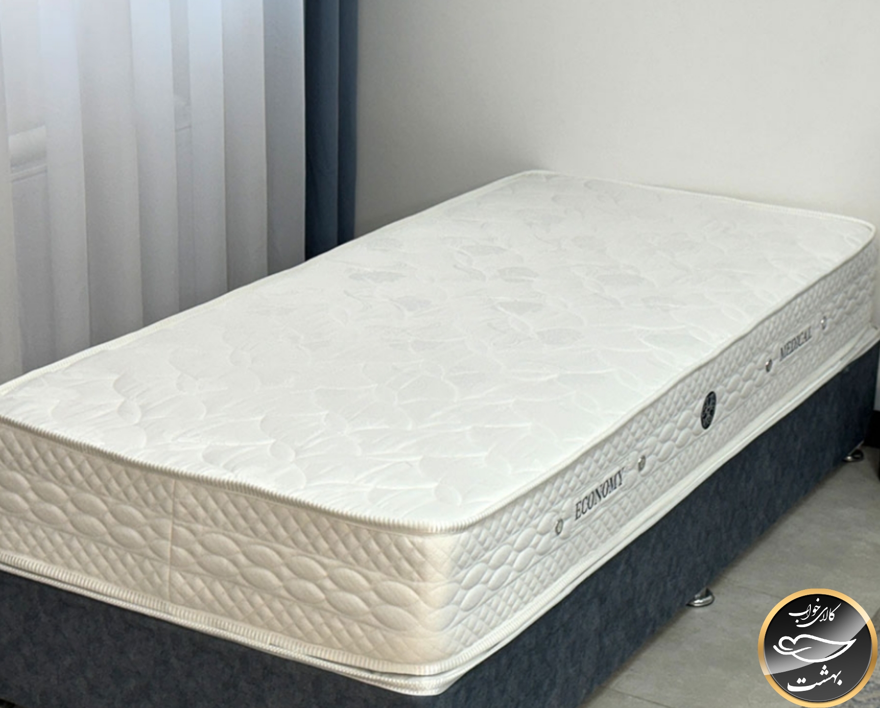 تشک مدیکال اقتصادی یک نفره نوجوان سایز80x180 سانتی متر بدون مموری فوم (فول طبی - بدون فنر)