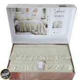 ست پیکه دونفره مدل Marta برند شاهسر ترک (سه تکه - سبز روشن)