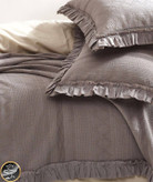 ست پیکه دونفره مدل Tziana برند شاهسر ترک (سه تکه - طوسی)