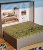 ست پیکه دونفره مدل Tziana برند شاهسر ترک (سه تکه - سبز)