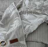 ست کاور لحاف دونفره برند پوپیلا ترک (هفت تکه -خاکی)