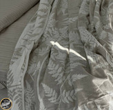 ست کاور لحاف دونفره برند پوپیلا ترک (هفت تکه -خاکی)