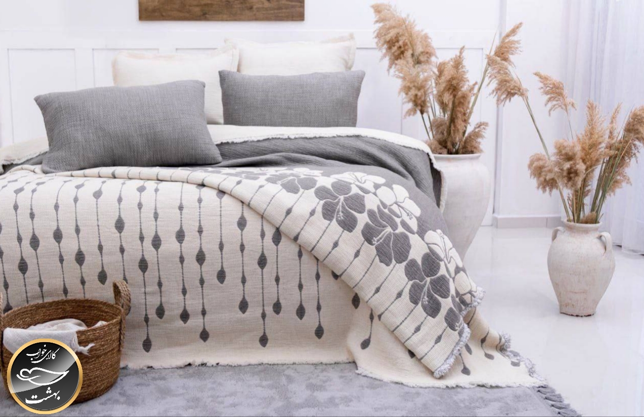 روتختی دونفره برجسته (3تکه) Sole