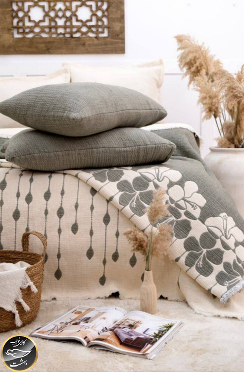 روتختی دونفره برجسته (3تکه) Sole