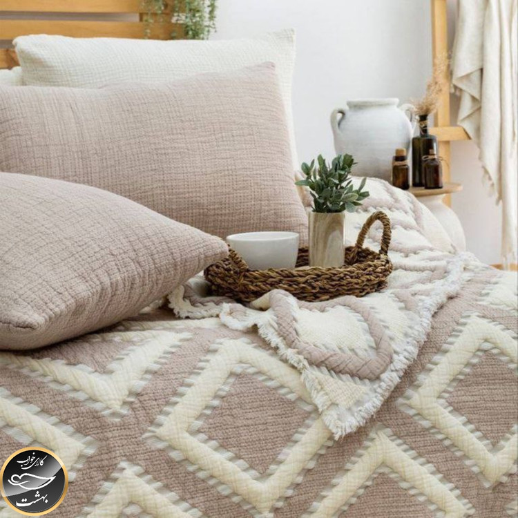 روتختی دونفره برجسته (3تکه) Sonia