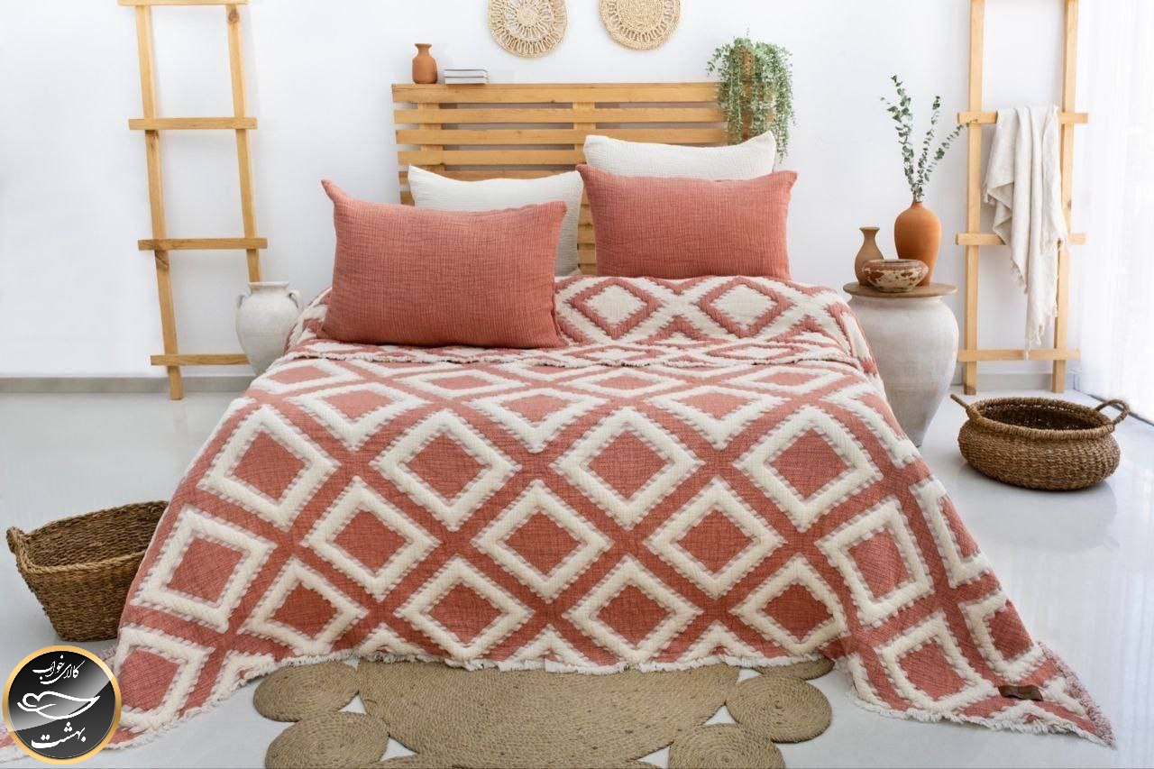 روتختی دونفره برجسته (3تکه) Sonia