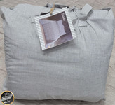 روتختی دونفره پنبه دوزی ترک تمام نخ مدل والریا (3 تکه - طوسی)