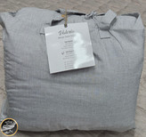 روتختی دونفره پنبه دوزی ترک تمام نخ مدل والریا (3 تکه - طوسی)