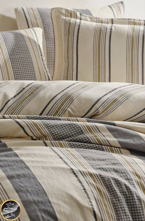 ست کاور لحاف دونفره مدل Lagos برند شاهسر ترک (شش تکه)