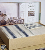 ست کاور لحاف دونفره مدل Lagos برند شاهسر ترک (شش تکه)