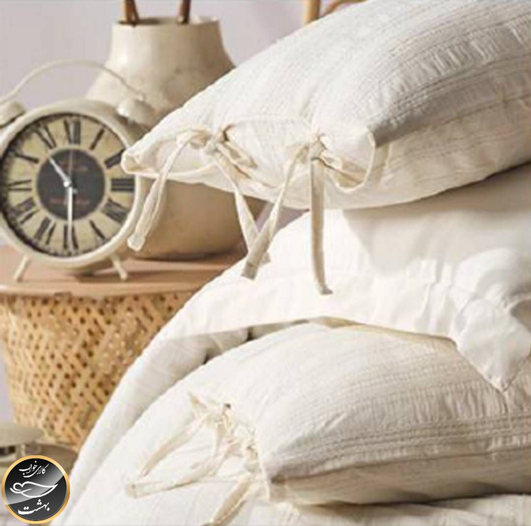 ست کاور لحاف دونفره مدل Lucca برند شاهسر ترک (شش تکه - کرم روشن)