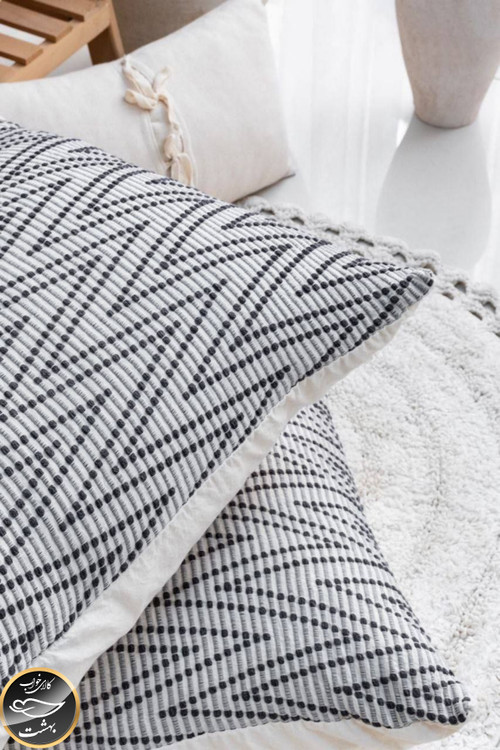 ست پیکه دونفره مدل میلنا برند شاهسر ترک (سه تکه - دودی)