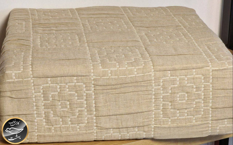 روتختی یک نفره برند شاهسر ترک (دو تکه) مدل Valeria (رنگ بژ)