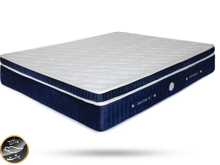 تشک تاپ مدیکال یک نفره سایز 120x200 سانتی متر (فول طبی - بدون فنر)