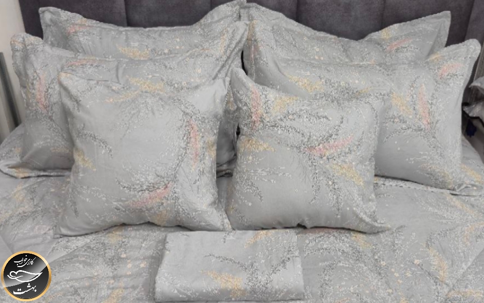 روتختی دونفره هشت تکه  برند Maxxira (طوسی)