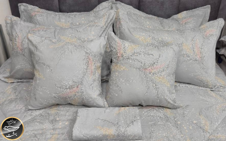 روتختی دونفره هشت تکه برند Maxxira (طوسی)