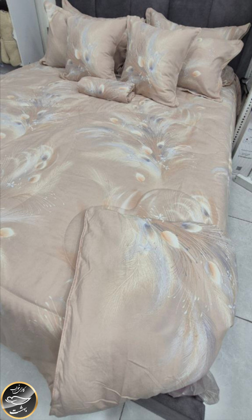 روتختی دونفره هشت تکه برند Maxxira (بژ)