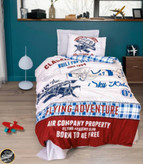 ست کاور لحاف یک نفره (سه تکه) Junior- Flying Gri