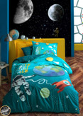 ست کاور لحاف یک نفره (سه تکه) Junior - Little Astronaut