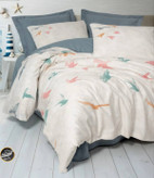 ست کاور لحاف یک نفره (سه تکه) Maritime - Kaija Mavi